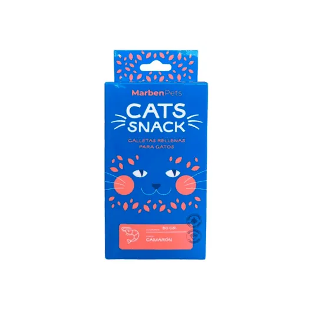 MarbenPets Cats Snack - Camarón: Sabor y Textura