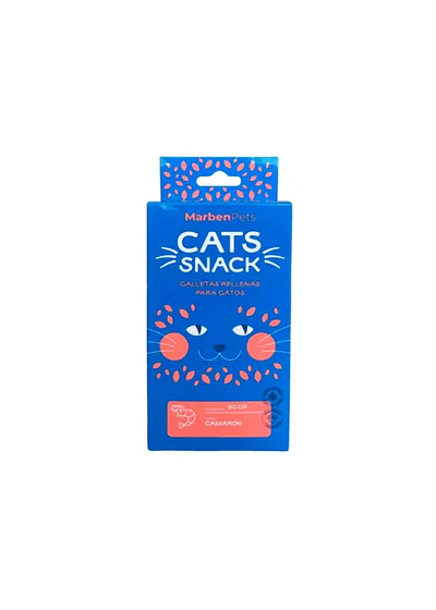 MarbenPets Cats Snack - Camarón: Sabor y Textura 80gr