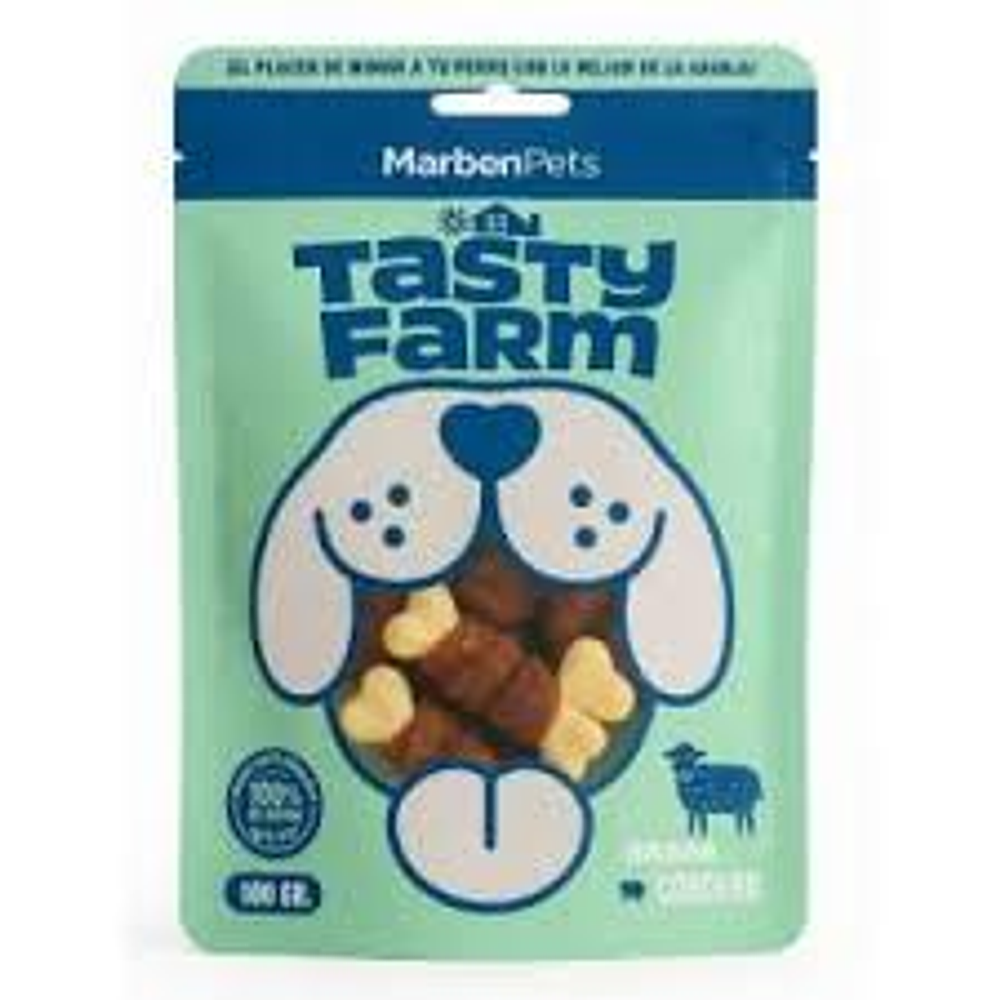 Tasty Farm Hueso de Calcio y Cordero - Nutrición de Granja