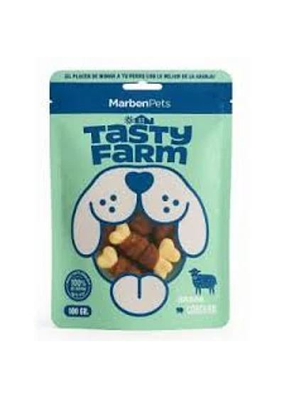 Tasty Farm Hueso de Calcio y Cordero - Nutrición de Granja 100gr