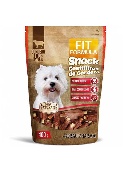 Fit Formula Costillitas de Cordero - El Premio Natural y Saludable 400gr