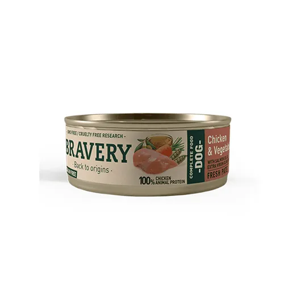 Bravery Dog Fresh Paté Lata - El Placer de Volver a los Orígenes