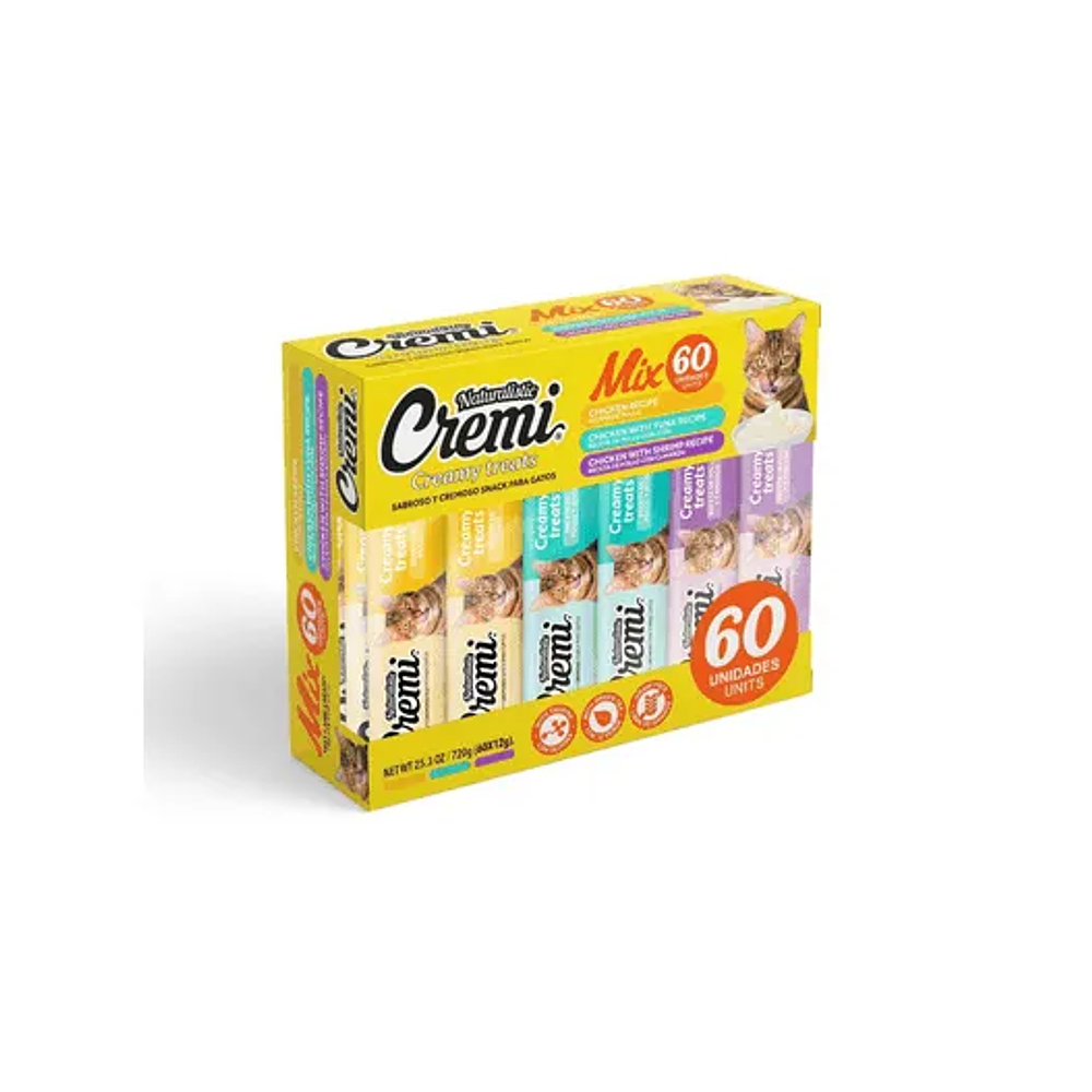 Naturalistic Cremi Mix Pollo - Variedad y Salud