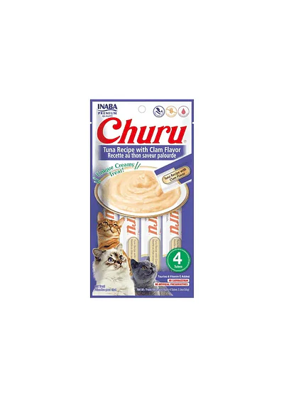Churu Atún con Almeja - Un Manjar Marino Irresistible 4uds