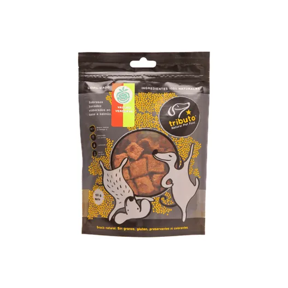 Tributo Vacuno + Verdura - Snack Liofilizado