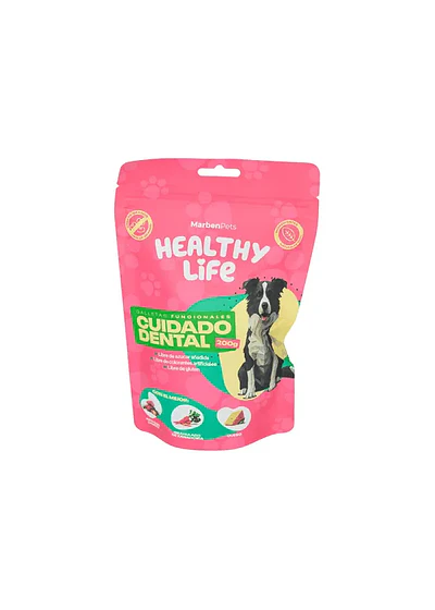 Healthy Life Cuidado Dental - El Snack que Limpia sus Dientes 200gr