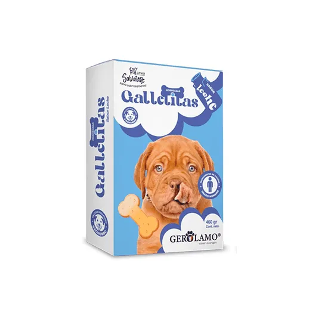 Gerolamo Galletas Cachorro Leche - El Premio Suave y Nutritivo