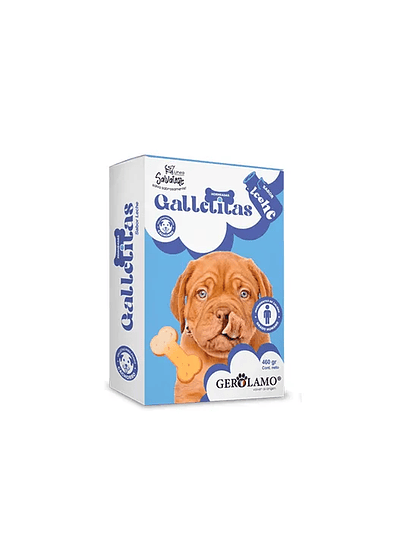 Gerolamo Galletas Cachorro Leche - El Premio Suave y Nutritivo