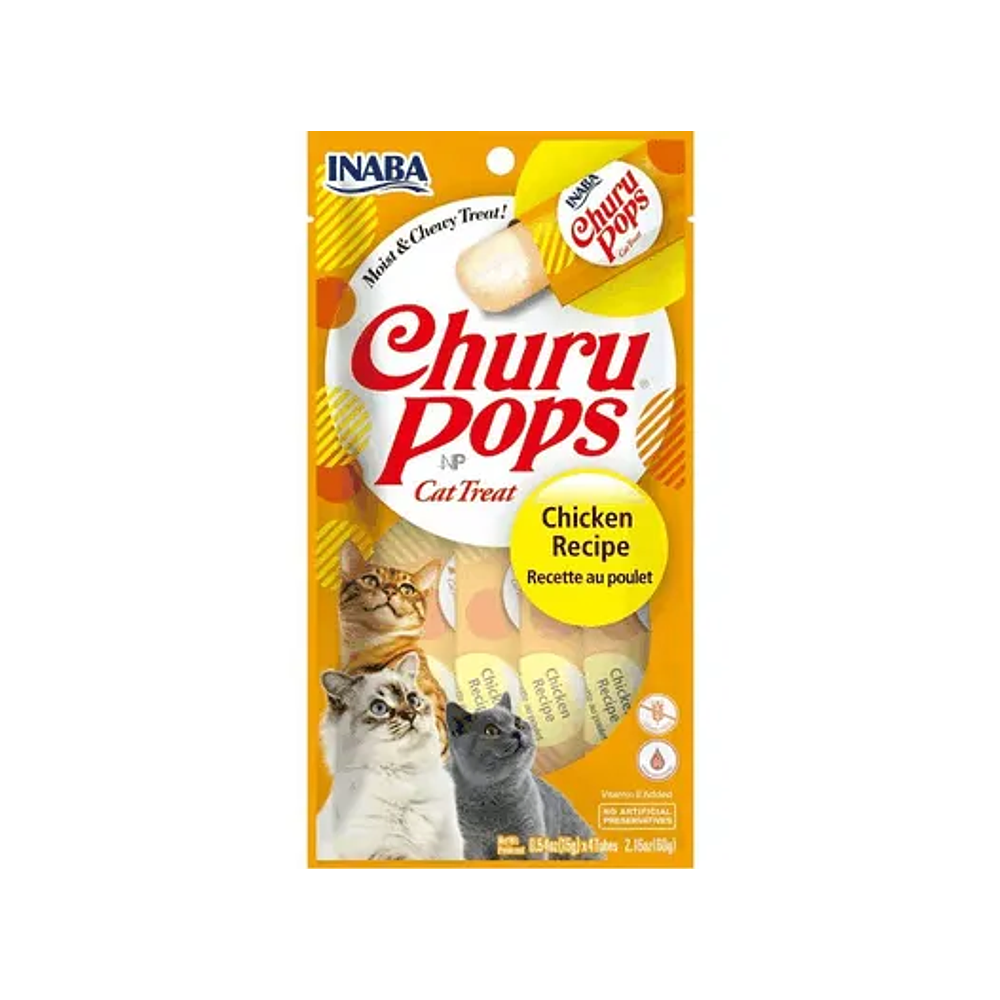Churu Pops Pollo  - La Experiencia Masticable y Jugosa