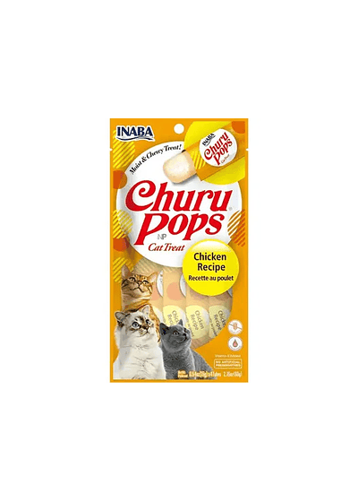 Churu Pops Pollo  - La Experiencia Masticable y Jugosa