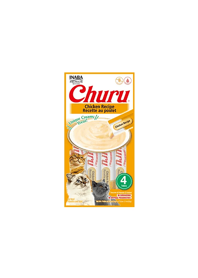 Churu Cat Pollo - El Premio Cremoso e Irresistible