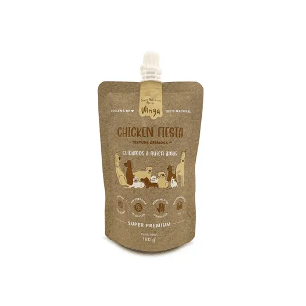 Winga Chicken Fiesta - El Snack Cremoso y 100% Natural