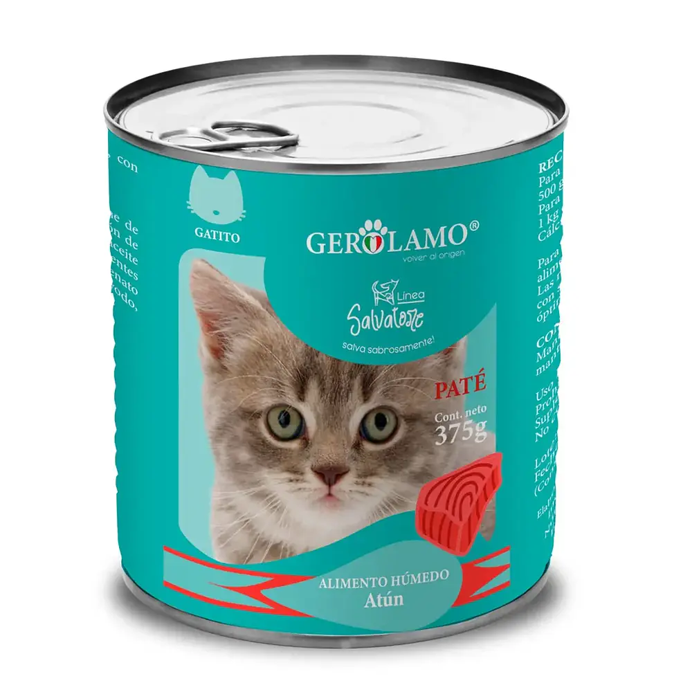 Gerolamo Lata Gatito Atún 375gr