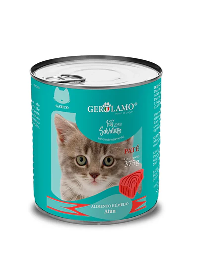 Gerolamo Lata Gatito Atún 375gr
