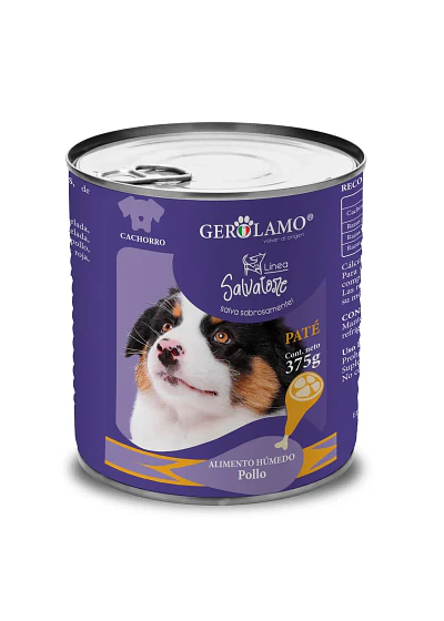 Gerolamo Lata Cachorro Pollo 375gr