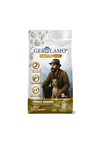 Gerolamo Perro Senior Razas Pequeñas y Mini 8kg