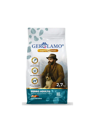 Gerolamo Perro Adulto Razas Pequeñas y Mini 2,7kg