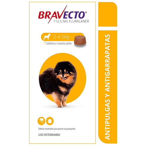 Bravecto Antiparasitario Oral Canino 2 - 4.5 kg