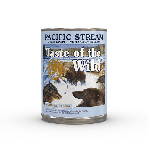 Taste of the Wild Pacific Stream Canine Recipe wiith Salmon in Gravy ( Salmón en Salsa)