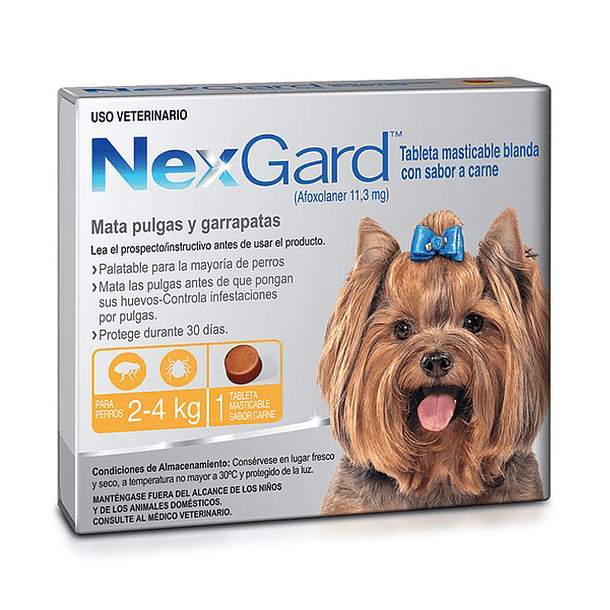 Nexgard Antipulgas 2 - 4 kg 