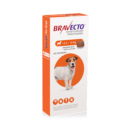 Bravecto Antiparasitario Oral Canino 4.5 - 10 kg