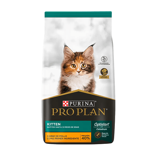 Pro Plan Kitten con Carne de Pollo para Gatitos hasta 12 meses de Edad