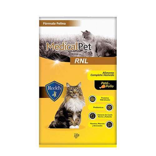 Reelds Medical Pet RNL para Gato 100 gr con sabor a Pollo