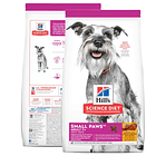 Hills Small Paws Perro Adulto 7+ con sabor a Pollo 4.5 LB 3
