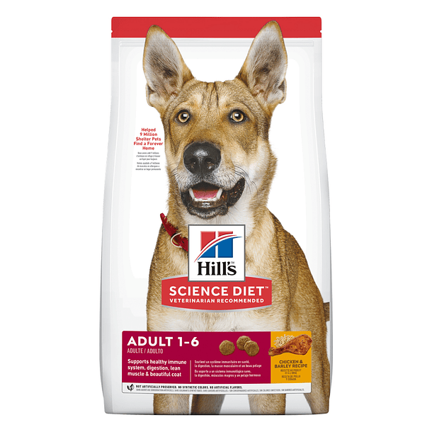 Hills Perro Adulto 1 - 6 con sabor a Pollo 35 LB 1