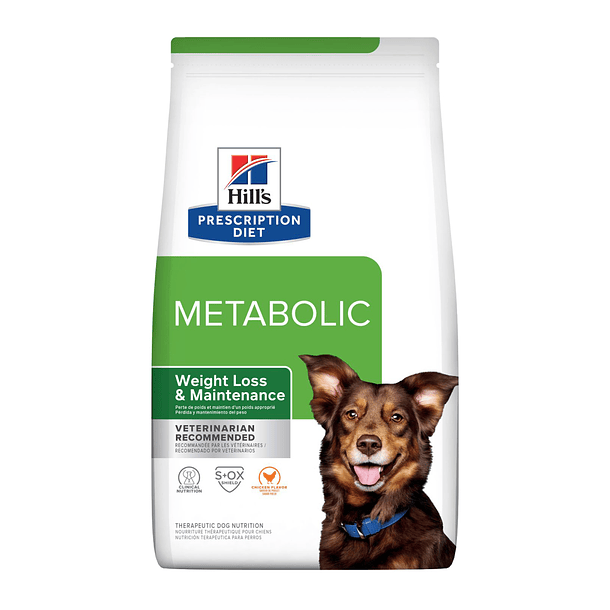 Hills Metabolic Perro Adulto con sabor a Pollo 7.7 LB 1