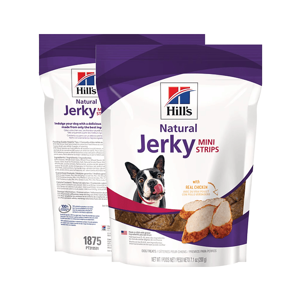 Hills Jerky Mini Strips Perro Adulto con sabor a Pollo 7.1 Onz ( 200g ) 3