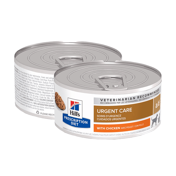 Hills Urgent Care (Atención de Urgencias) a/d  para Perros y Gatos con sabor a Pollo 5.5 Onz 3