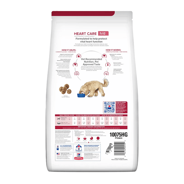 Hills Heart Care h/d (Cuidado Cardiaco) para Perro Adulto 1.5 LB 2