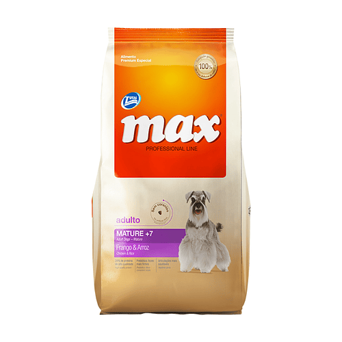 Max Mature + 7 Adult Dog (Perro Adulto) Pollo & Arroz 2 Kg