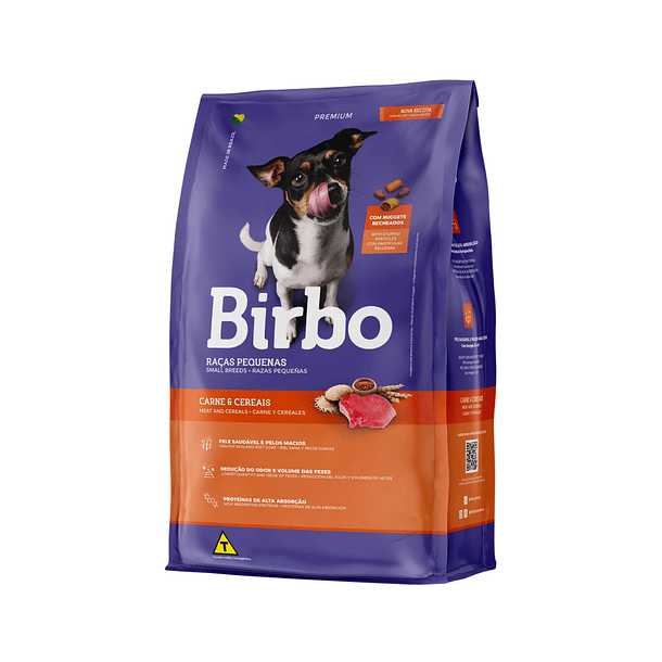 Birbo Premium Small Breed (Adulto Raza Pequeña) Carne & Cereales 3