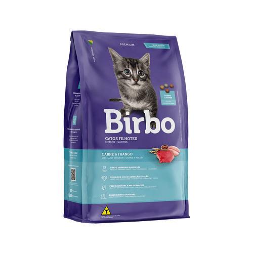Birbo Premium Kittens (Gatitos) Carne & Pollo 1 kg