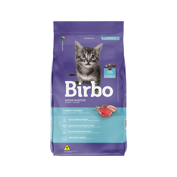 Birbo Premium Kittens (Gatitos) Carne & Pollo 1 kg 2