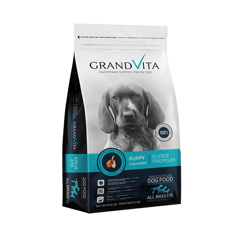 Grand Vita Super Premium Puppy  (Cachorro) Cordero 3 kg