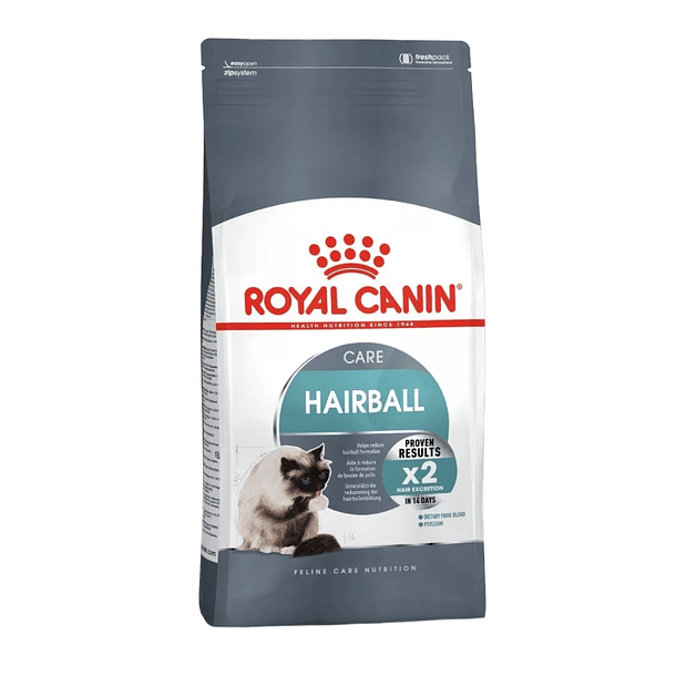 Royal Canin Feline Care Nutrition  Hairball Adult Cats (Reducción de bolas de pelos para Gatos Adultos) 2.73 kg 1