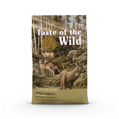 Taste of the Wild Pine Forest Canine Recipe with Venison & Legumes (Venado & Legumbres)