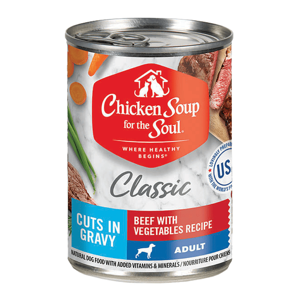 CSFS Paté Beef with Vegetables Recipe (Paté de Carne de Rés con Vegetales ) Perro todas las etapas 369 g 