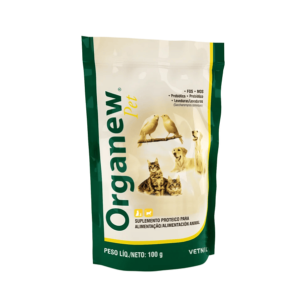 Vetnil Organew Pet Suplemento Proteico 100 gramos 