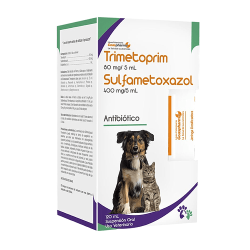 Pestar Trimetopin Sulfametoxazol 400 mg Suspensión Oral 120 mL