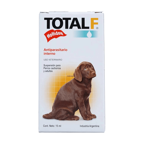 Holliday Total F Antiparasitario Interno Suspensión 15 mL
