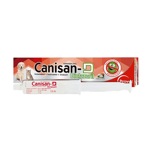 Provet Canisan - D Diclazuril Suspensión Oral 2.5mL