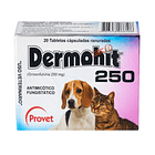 Provet Dermohit 250 Antimicótico Fungistatico 10 tabletas 2
