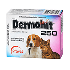Provet Dermohit 250 Antimicótico Fungistatico 10 tabletas 1