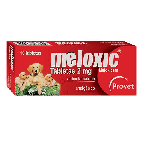 Provet Meloxic 2 mg 10 Tabletas 