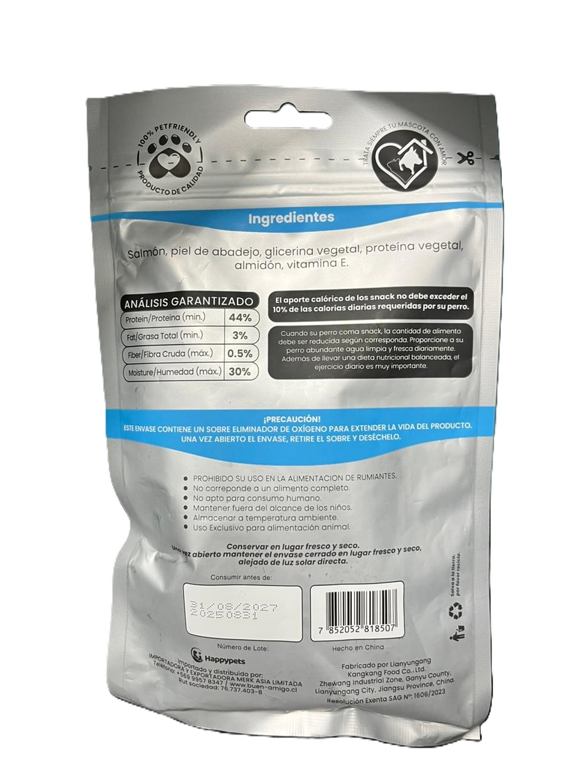 Happy Pets Snack tiritas de Salmon  2