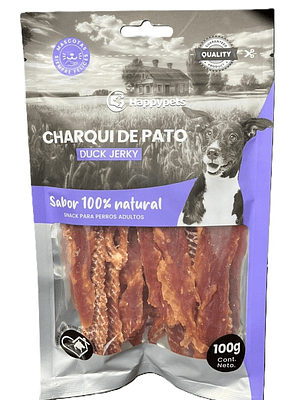 Happy Pets Snack charqui de pato